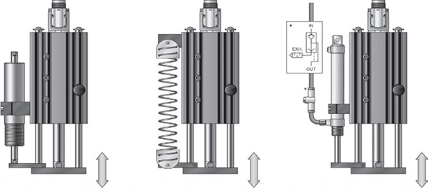 Gancio magnetico Siso MAG-SLIM in plastica Percorso di espulsione